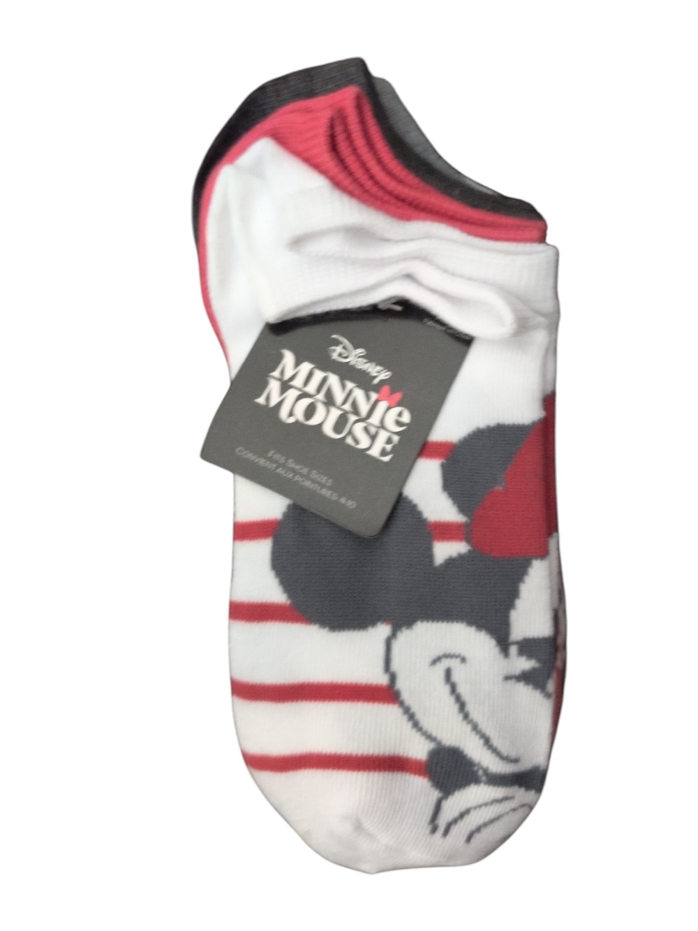 Minnie Mouse Low-Cut Socks 6pk